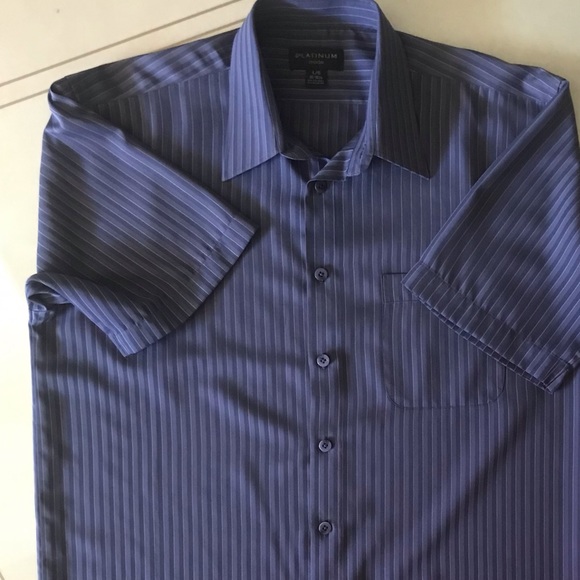 Platinum Mode Men’s Short Sleeve Shirt - Picture 7 of 16